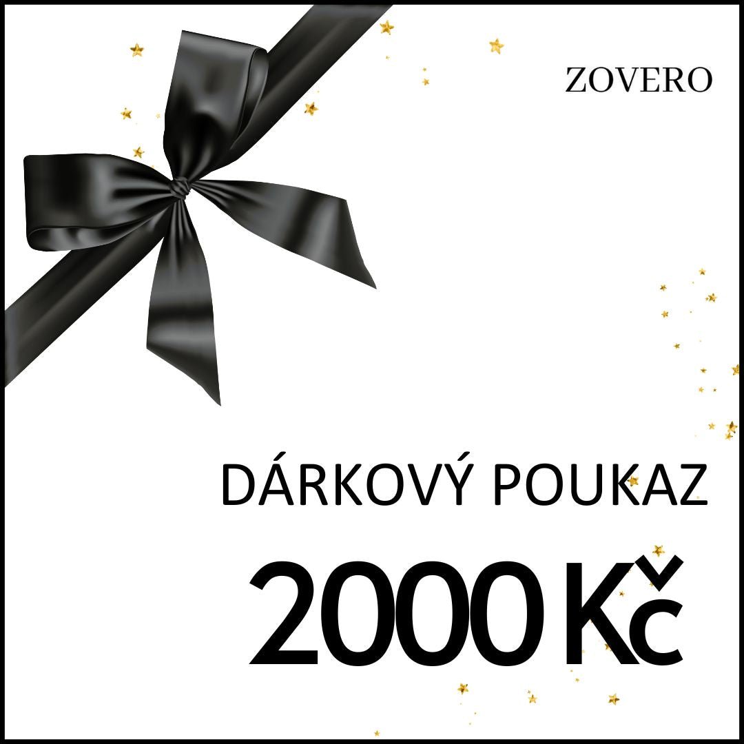Elektronický dárkový poukaz - Zovero